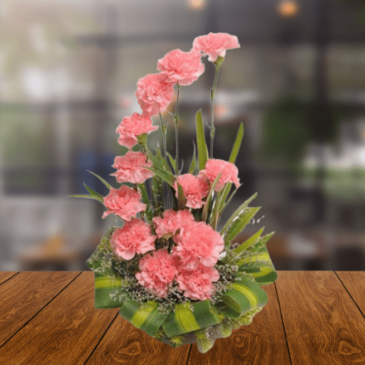 Dazzling Carnations Arrangement