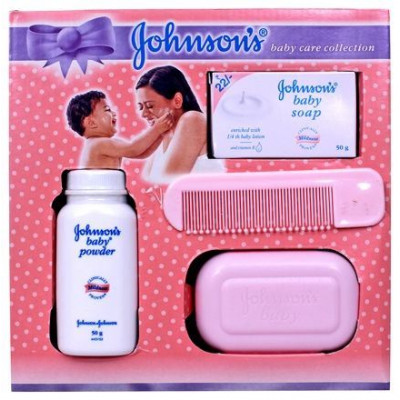 Johnson and Johnson-Johnsons Baby Care Collection Mini (Pack of 3)