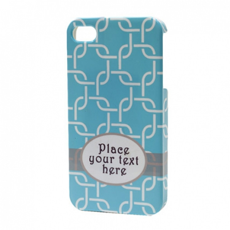 Blue Personalized iPhone Case