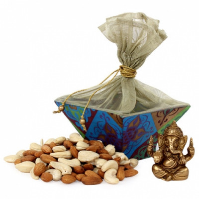 Two Potlis of Dry Fruits 