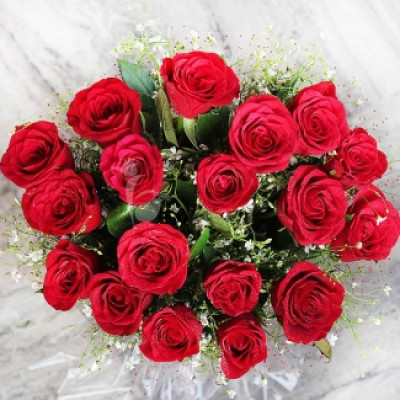 My Dear Valentine 18 Red Roses