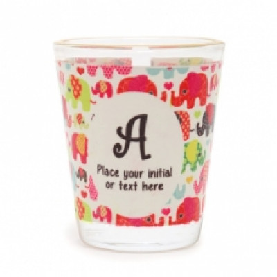 Personalized Initial Shot Glass